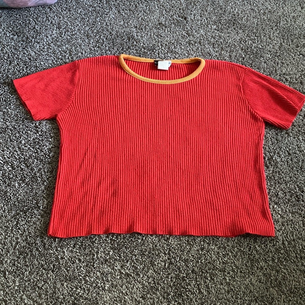 Beldochpopper red/orange top